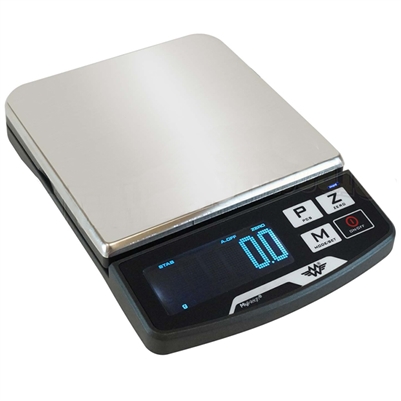 Digital Postal Scale with AC Adapter Silver